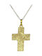 Femeiesc Aur Cruce 14K