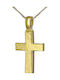 Men's Gold Cross 14K