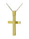 Men's Gold Cross 18K