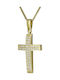 Femeiesc Aur Cruce 14K