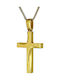 Men's Gold Cross 14K