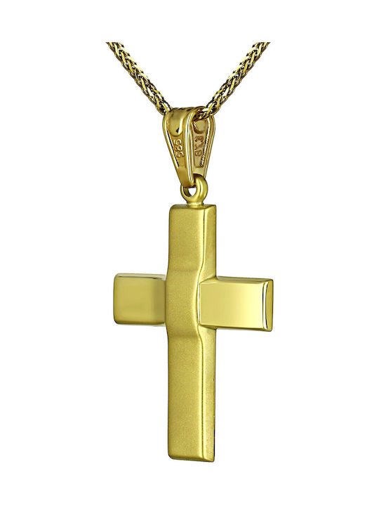 Men's Gold Cross 14K