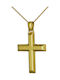 Men's Gold Cross 14K