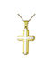 Men's Gold Cross 14K