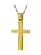 Men's Gold Cross 14K