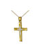 Femeiesc Aur Cruce 14K