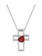 Cross from Silver with Chain