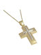 Women's Gold Cross 14K with Chain