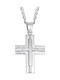Verorama Men's Cross from Silver with Chain