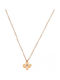 SOFI Cross from Rose Gold Plated Steel with Chain