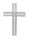 Women's White Gold Cross 14K