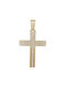 Damen Gold Kreuz 14K