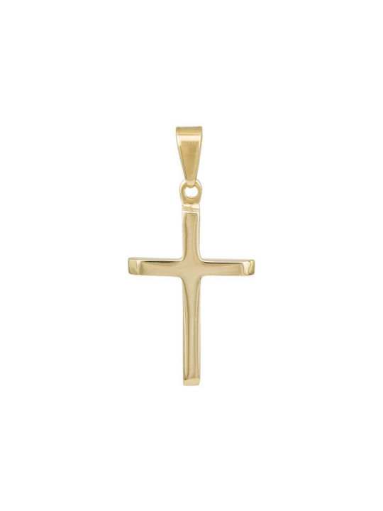 Damen Gold Kreuz 9K