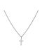 Women's Cross from Silver with Chain