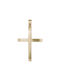 Herren Gold Kreuz 14K