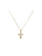 Gold Cross 14K with Chain