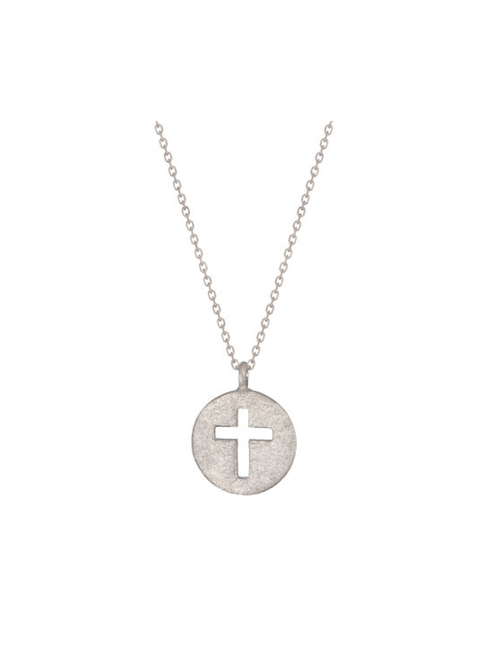 Women's Cross from Silver with Chain