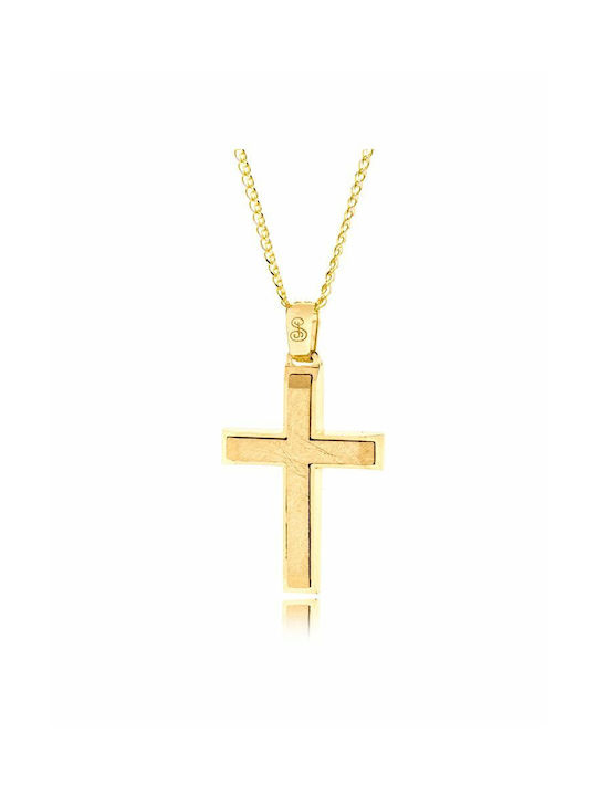 Gold Cross 14K with Chain