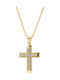 Ortaxidis Women's Gold Cross 14K with Chain