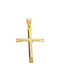 Alorado Herren Gold Kreuz 14K