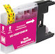 Printline Lc1240 Kompatible Tintenstrahldrucker-Tintenpatrone Bruder 600 Seiten 20ml Magenta 1Stück