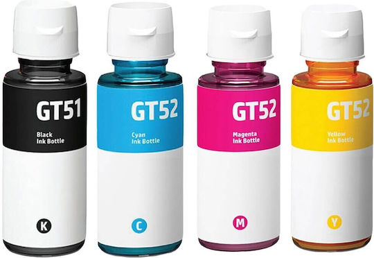 Compatible Inkjet Printer Ink Package HP 6000 Pages 90ml Multiple (Color) 4pcs