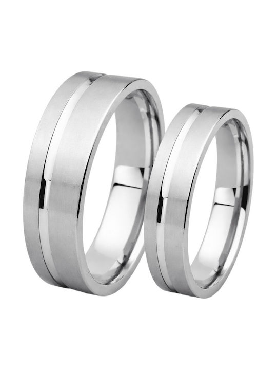 FenixJewelry Σετ Βέρες από Χρυσό 14Κ