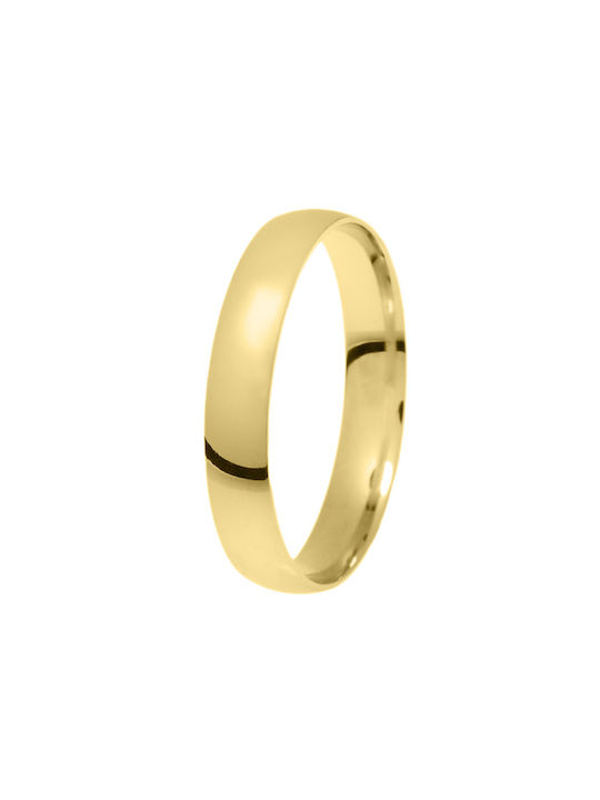 Ehering aus Gelb Gold 14K