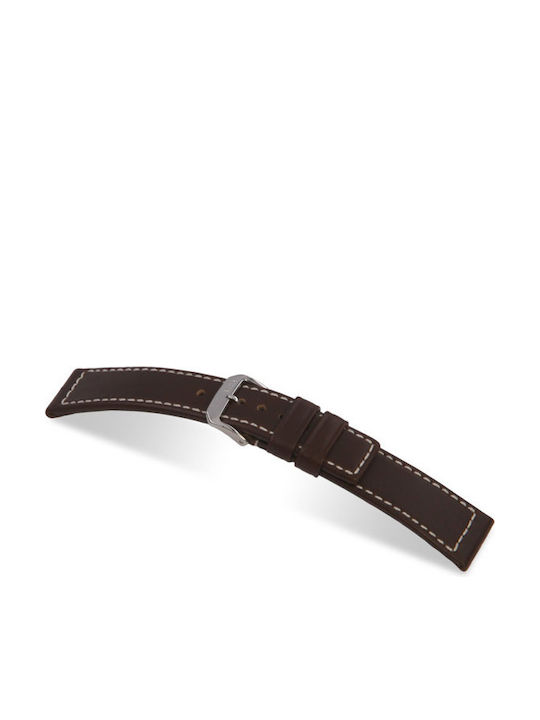 Rios Lederriemen Braun 18mm