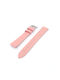 Leather Strap Pink 18mm