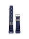 Καουτσούκ Λουράκι Navy Μπλε 22mm