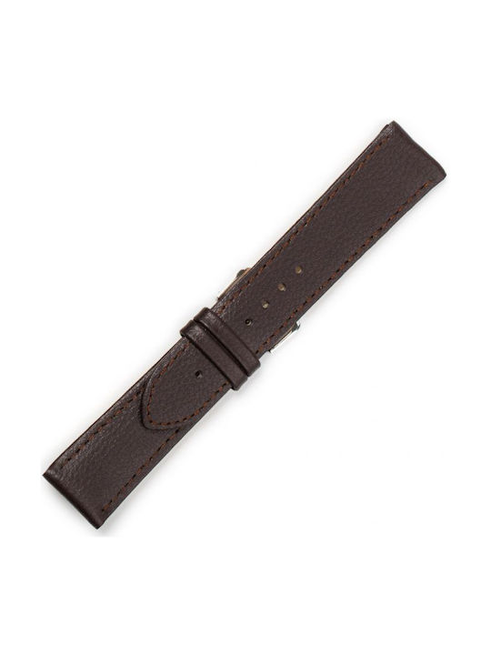 Leather Strap Brown 22mm