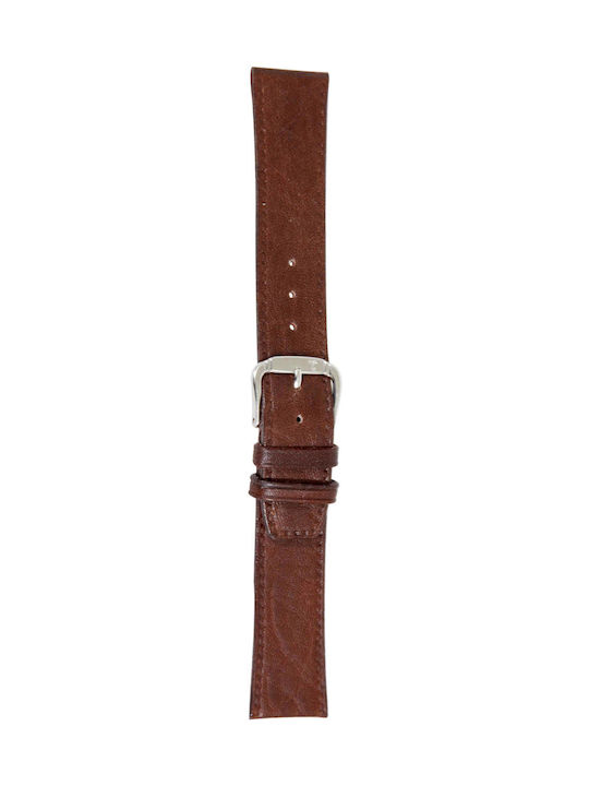 Leather Strap Brown 18mm