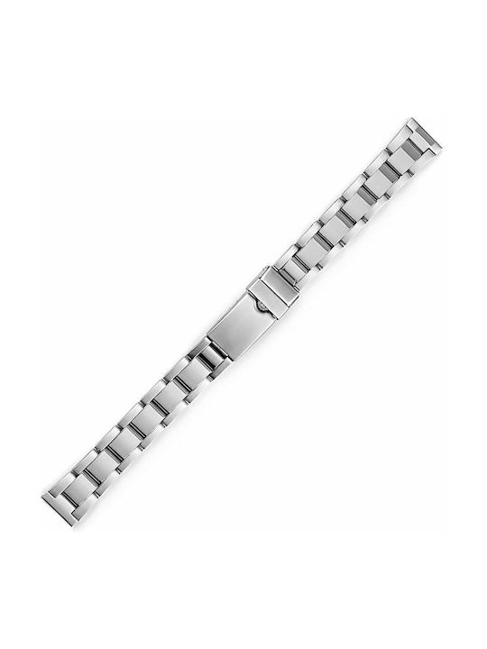 Metallic-Armband Silber 14mm