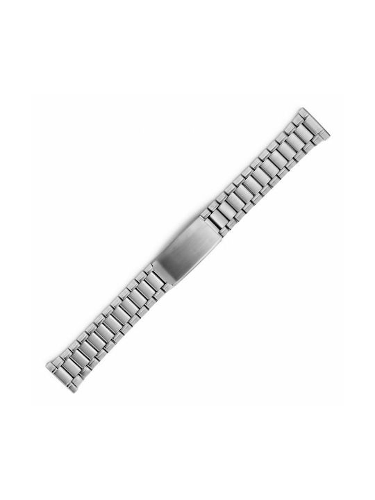 Metallic-Armband Silber 20mm