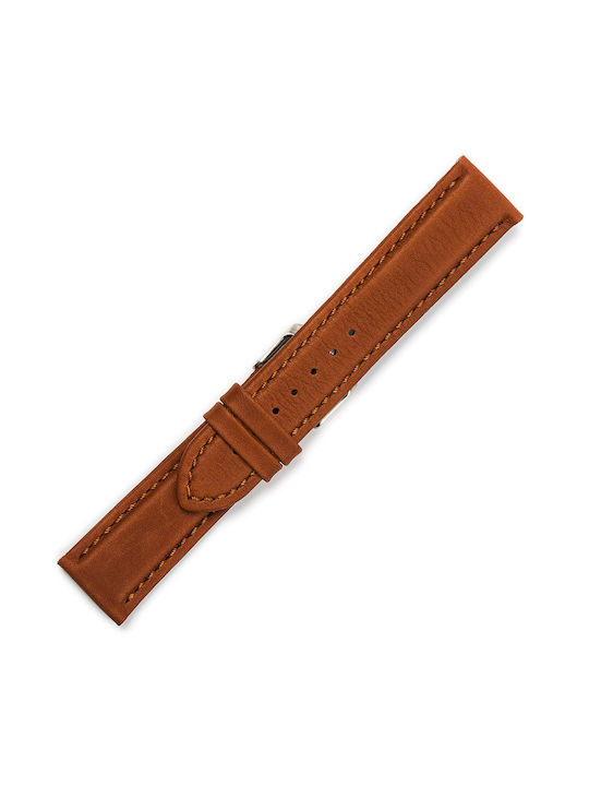 Leather Strap Brown 22mm