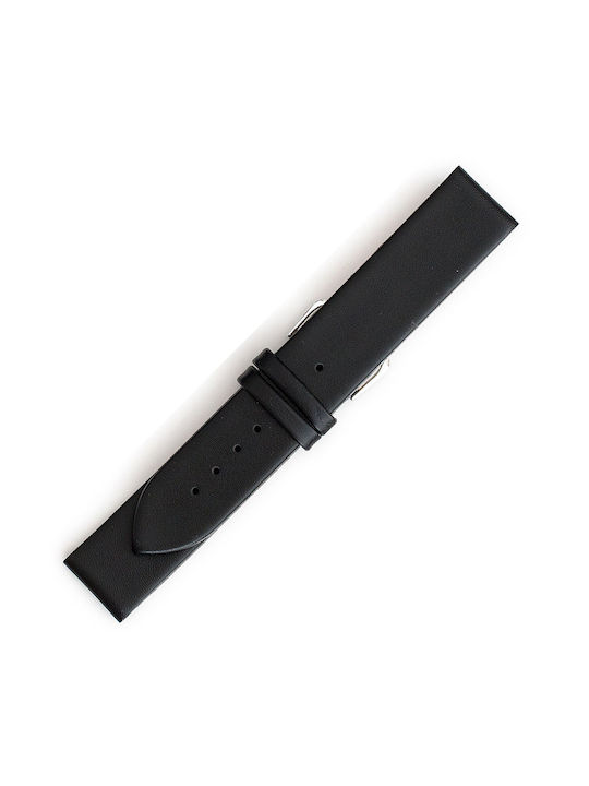 Leather Strap Black 20mm