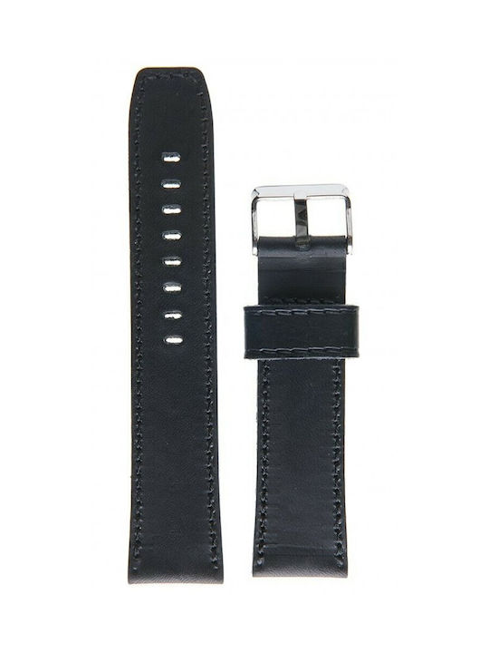 Leather Strap Black 20mm