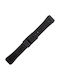 KOSTELO Rubber Strap Black 18mm