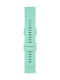 Piero Magli Piero Magli Gummi-Armband Hellblau 22mm