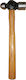 Ciocanul 450gr cu Mâner de Lemn 00450