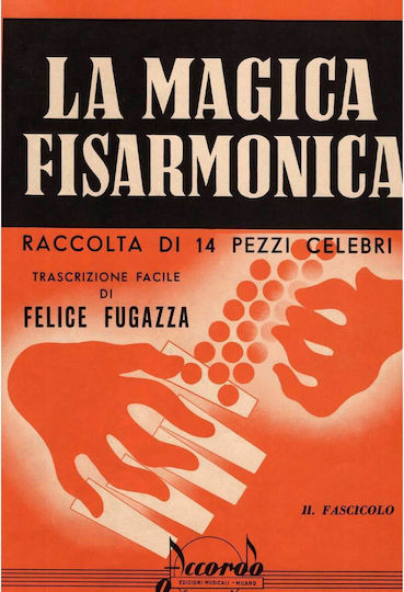 Ζαρανίκας Fugazza La Magica Fisarmonica N.2 Παρτιτούρα για Ακορντεόν
