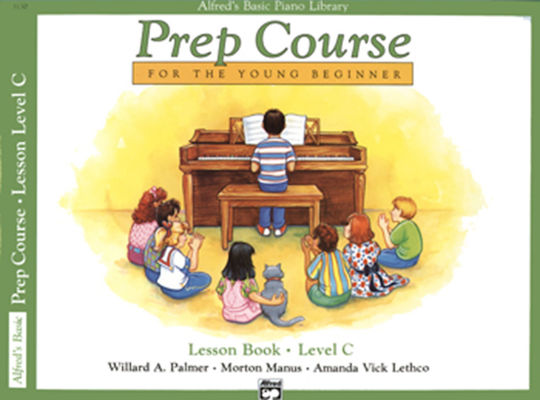 Alfred Music Publishing Alfred's Basic Piano Library-prep Course-lesson Book Level C Pentru copii Metodă de Învățare pentru Pian