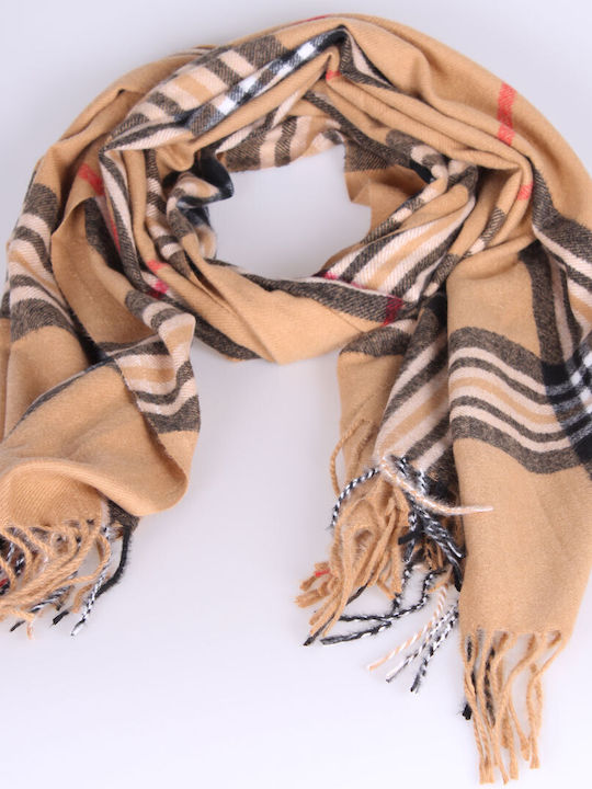 Women's Wool Scarf Beige