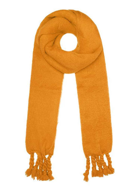 Women's Wool Scarf Orange