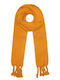 Women's Wool Scarf Orange