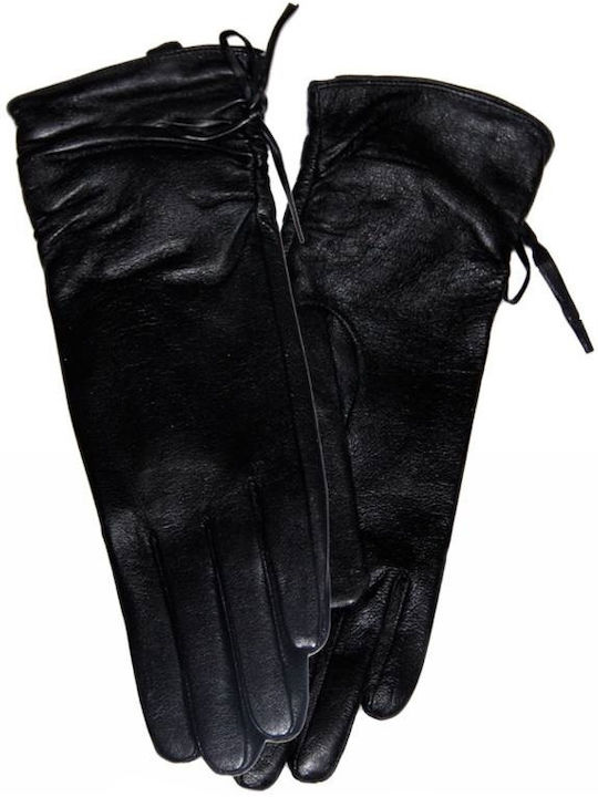 Schwarz Leder Handschuhe