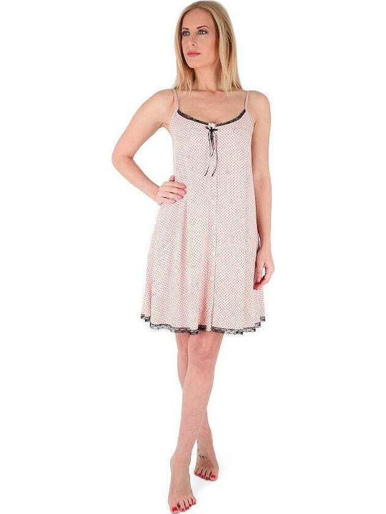 Claire Katrania Summer Women's Nightdress Pink