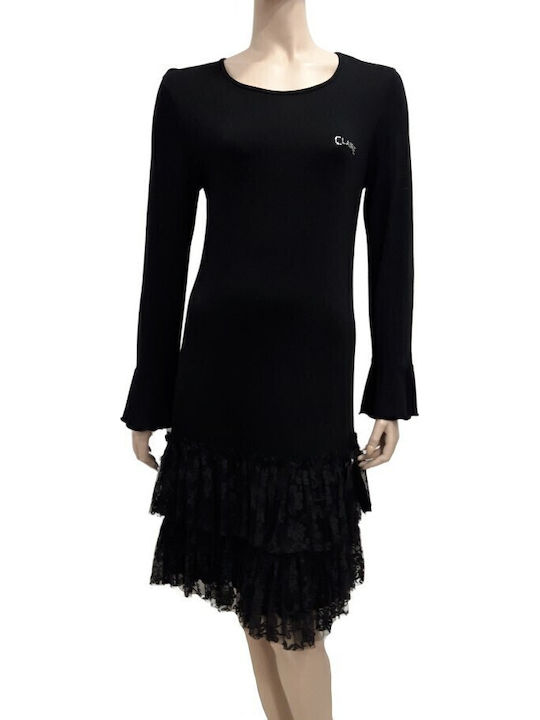 Claire Katrania Winter Women's Nightdress Black