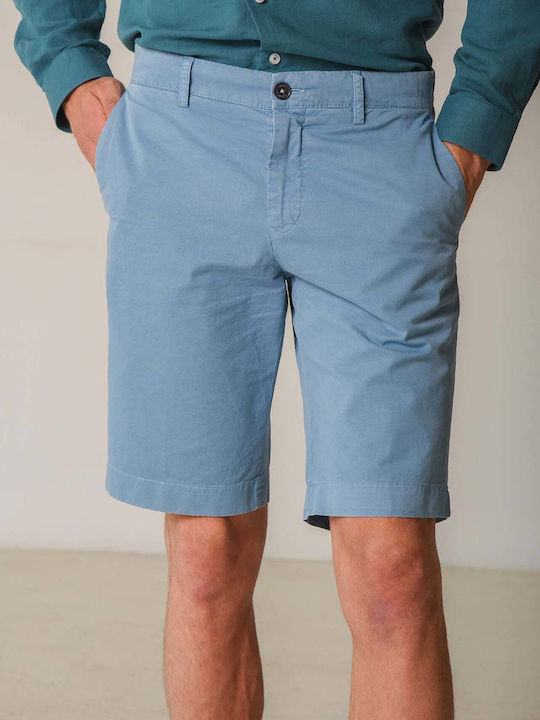 Portobello's Men's Chino Shorts Light Blue